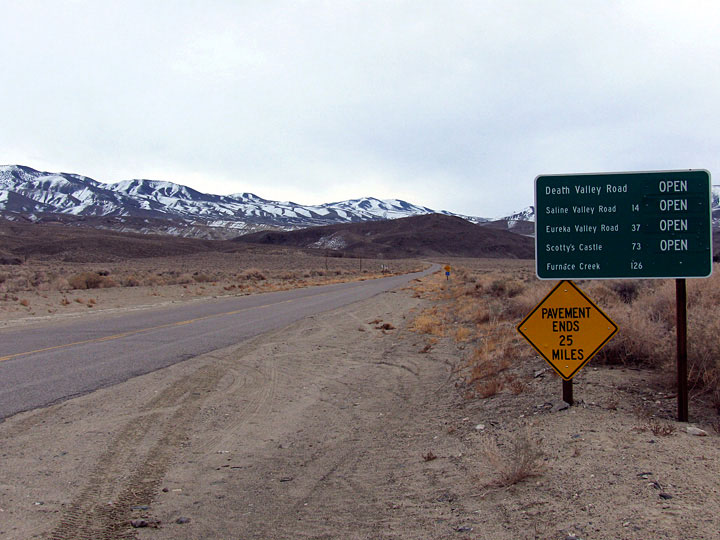 Death Valley Road | Eastern Sierra Photos